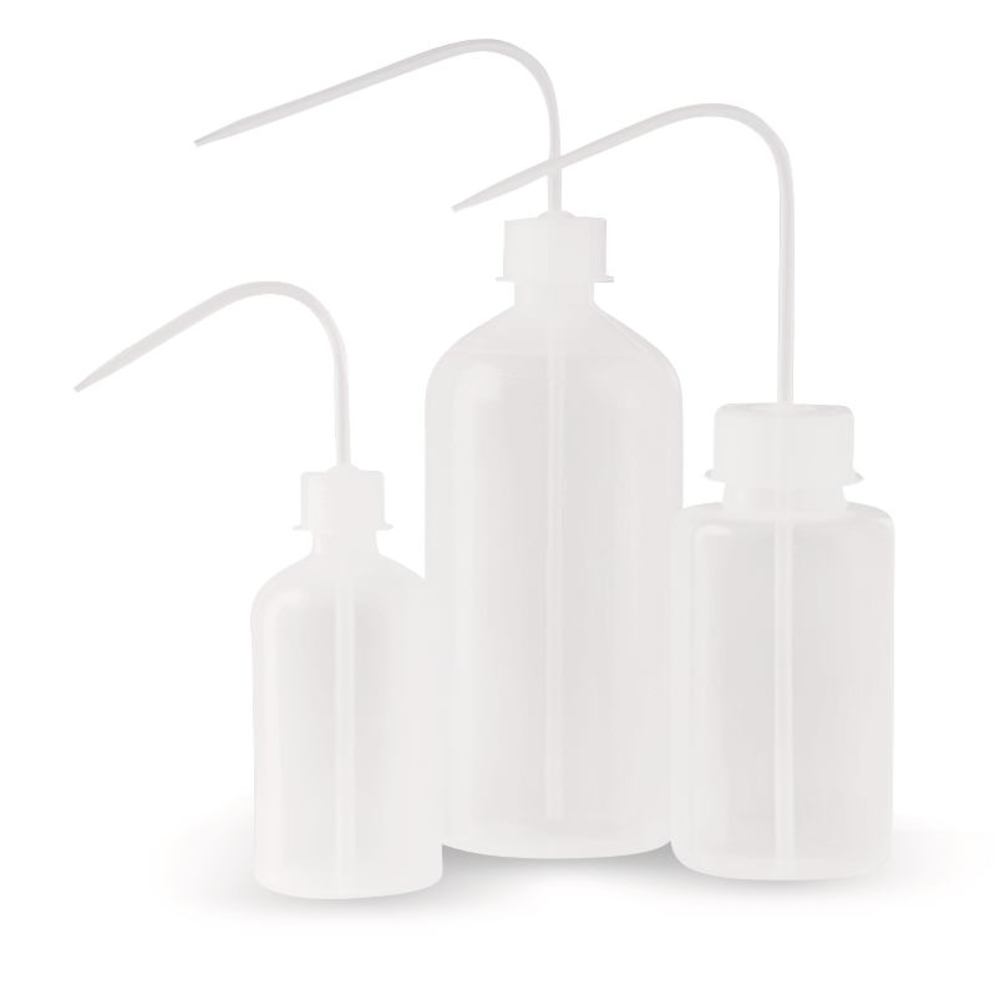 Wash bottles, LDPE, GL 63, 1000 ml, H 226 mm, 1 unit(s) - Luminix Health