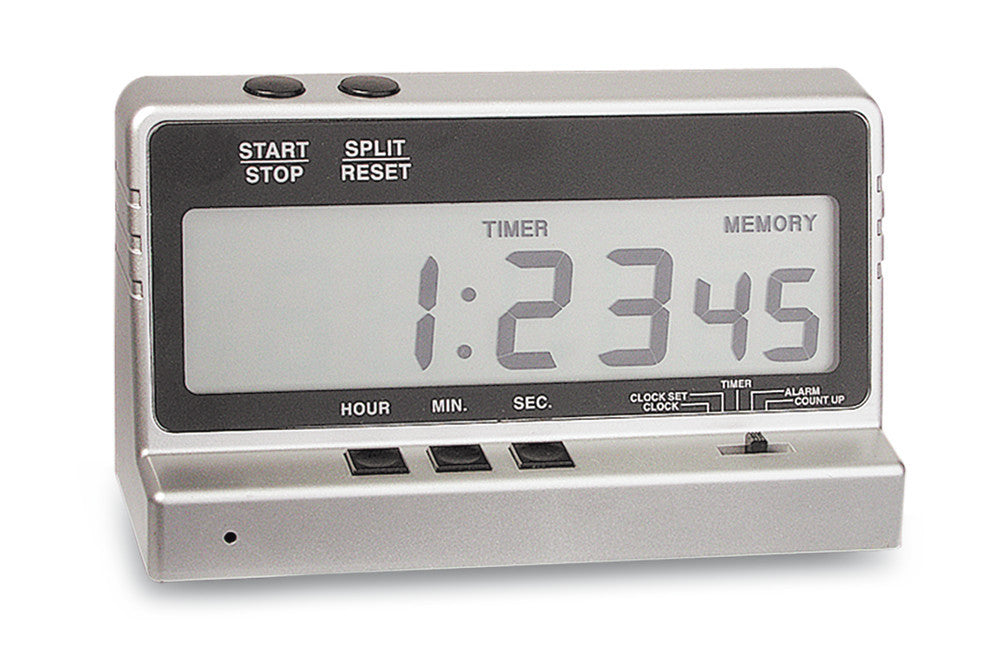 Laboratory timer, extra large LCD display L 140 x W 40 mm, 1 unit(s) - Luminix Health