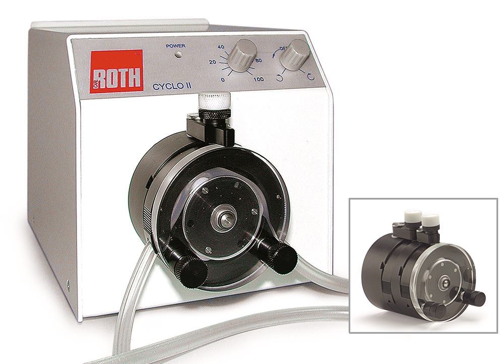 ROTH Cyclo II pericyclic pump, with 2-channel pump head, 3 rolls, 1 unit(s) - Luminix Health