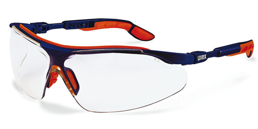 UV-safety glasses i-vo, by UVEX, EN 166, EN 170, blue/orange, 9160365, 1 unit(s) - Luminix Health