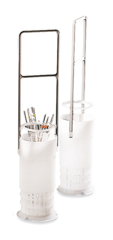 Rotilabo®-washing system for pipettes, pipette basket, L 460mm, Ø 145xH 500 mm - Luminix Health