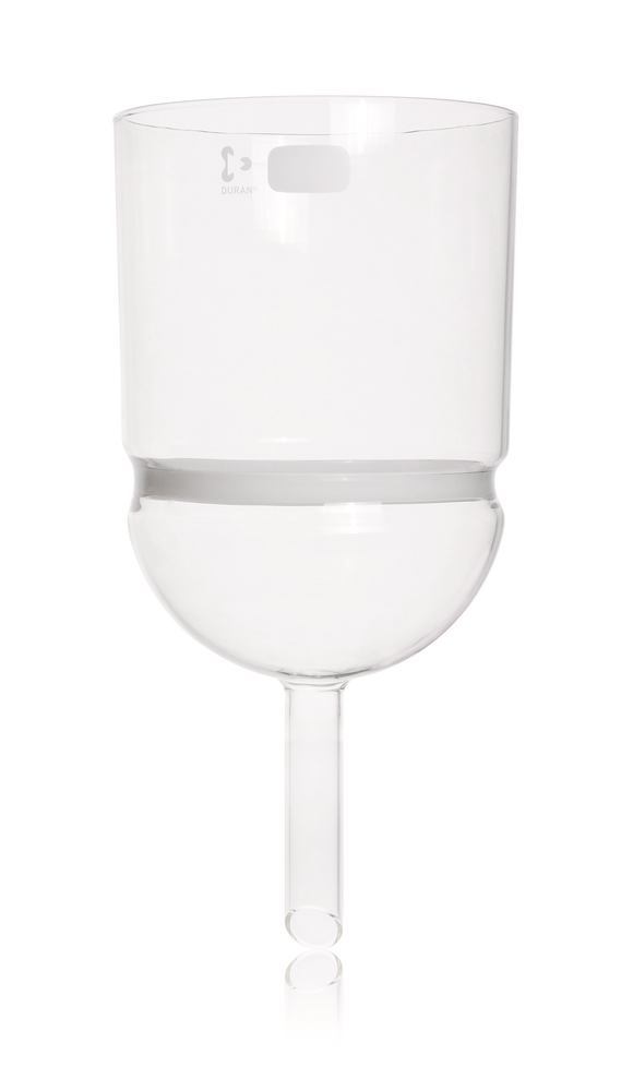 Fritted filter funnel, 4000 ml, borosilicate glass 3.3, porosity 1, 1 unit(s) - Luminix Health