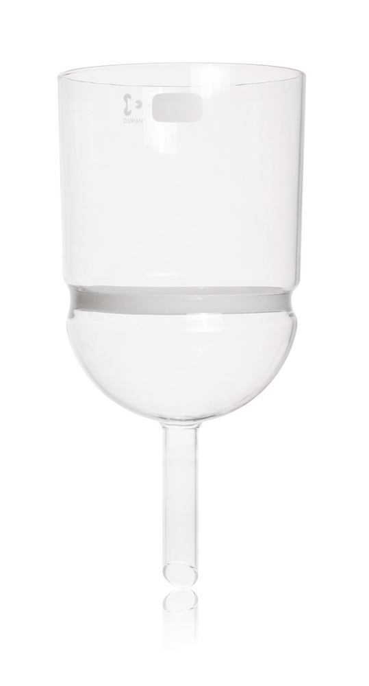 Fritted filter funnel, 4000 ml, borosilicate glass 3.3, porosity 4, 1 unit(s) - Luminix Health