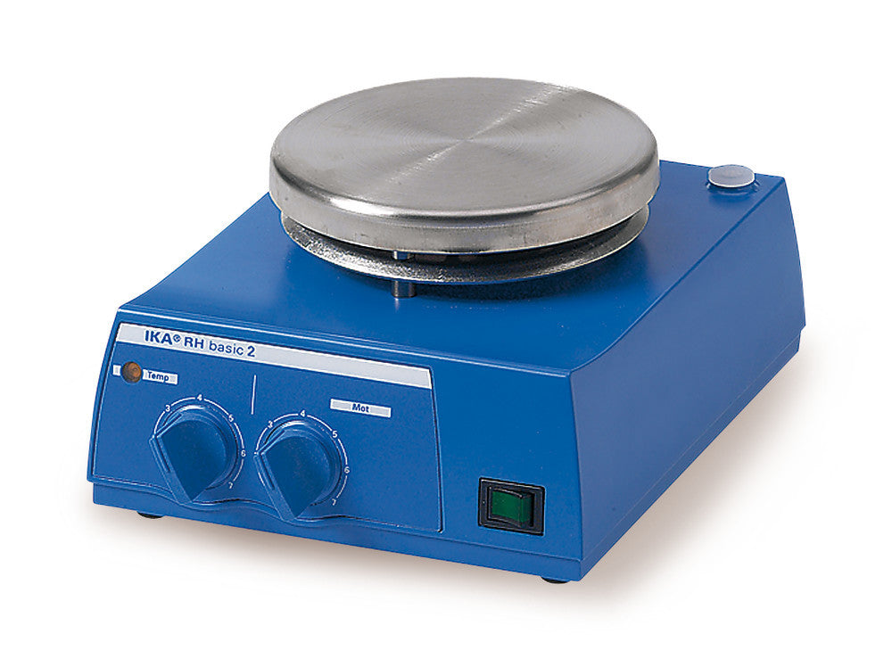 Heating and magnetic stirrer RH basic 2, 100-2000/min, RT max. 320 °C, 10 l - Luminix Health