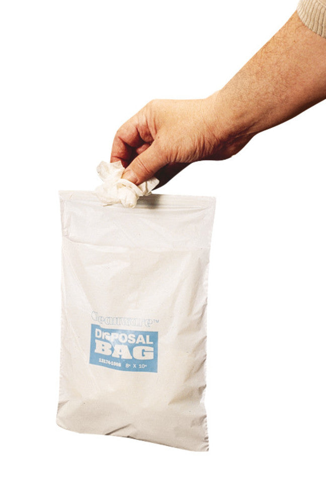 Disposal bag, self-adhesive, HMHD, thickness 25.4 µm, 50 unit(s) - Luminix Health