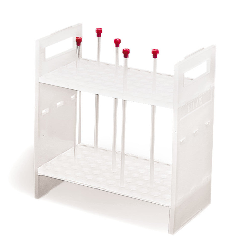 Image of Rack for NMR test tubes, PP, L 210 x W 110 x H 200 mm, 1 unit(s) - Luminix Health