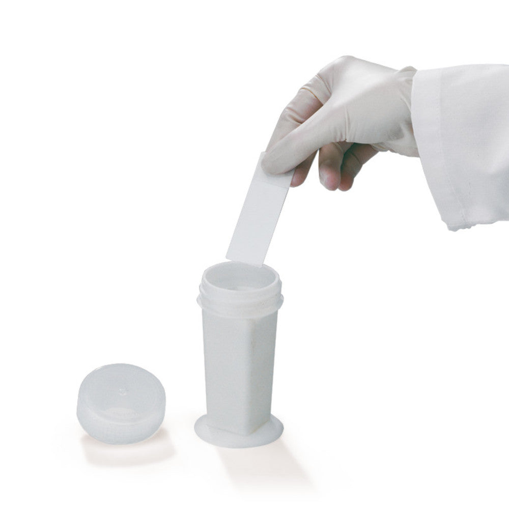 Image of Coplin staining jar, PP, for 10 microscope slides 76 x 26 mm, 1 unit(s) - Luminix Health