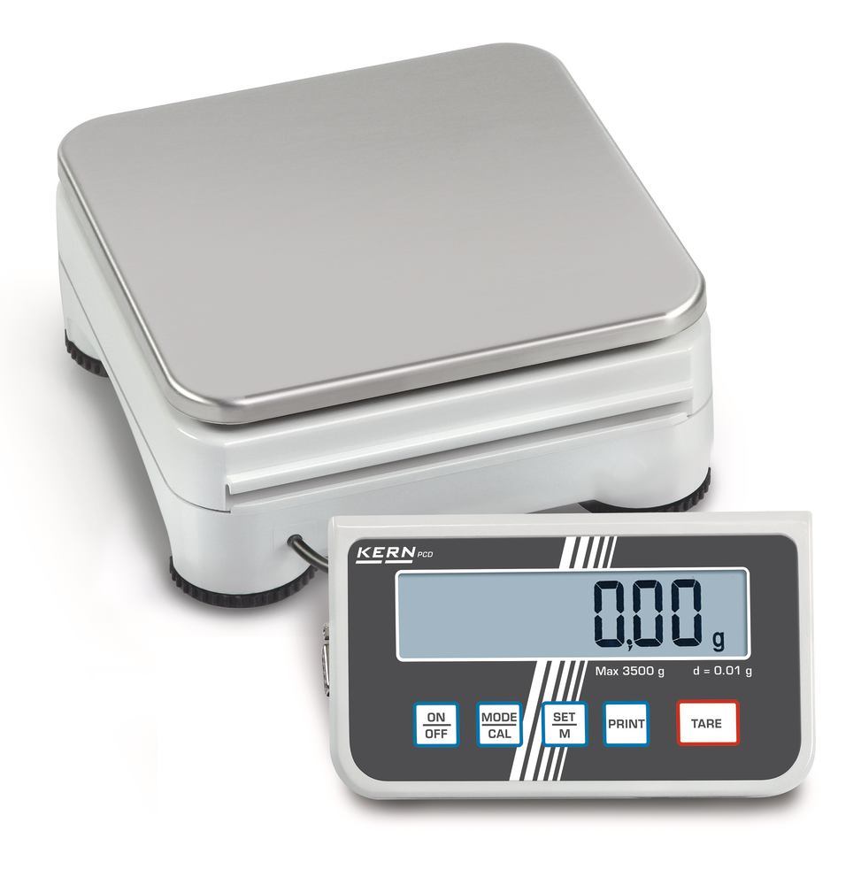 Image of Precision balance PCD 2500-2, weighing range 2500 g, readability 0.01g - Luminix Health