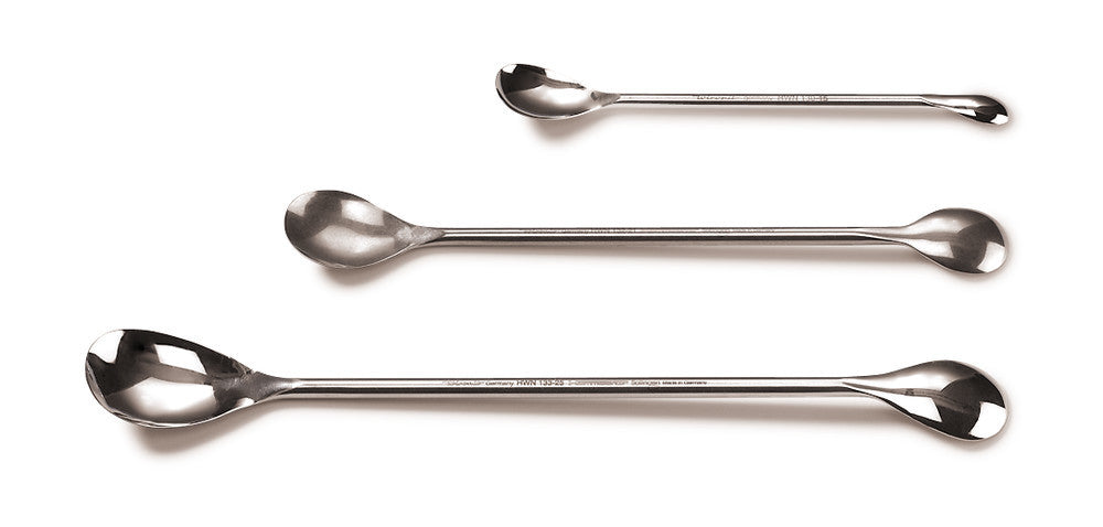 Double spoon stainless steel, Length 250 mm, 1 unit(s) - Luminix Health