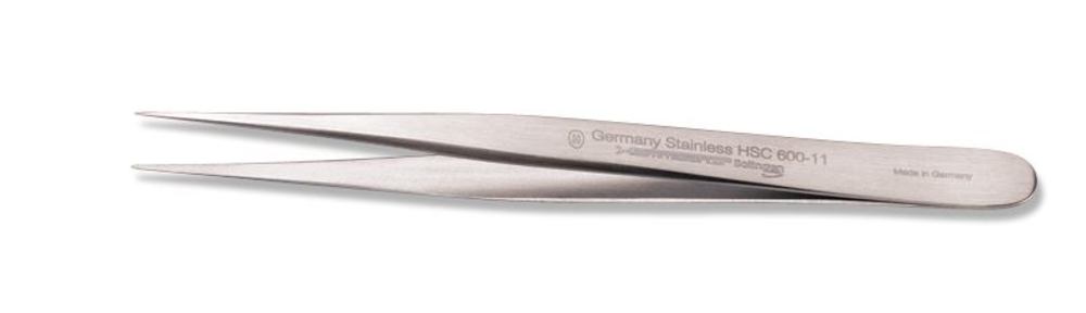 Micro forceps, type no. 3, straight, width of tip 0.3 mm, length 115 mm - Luminix Health