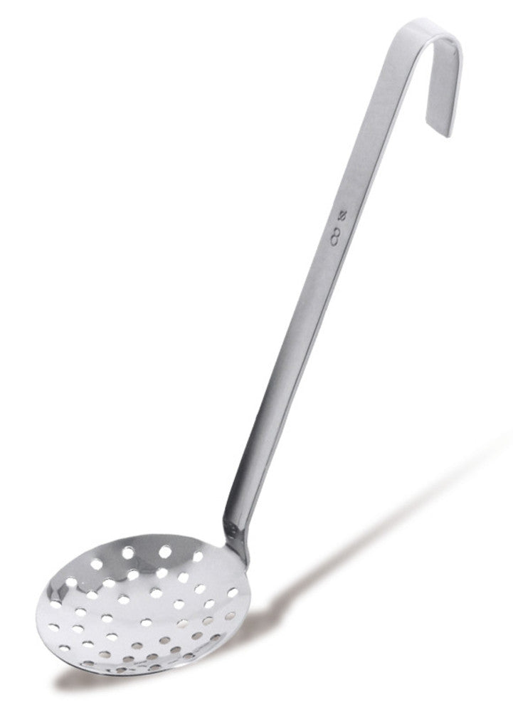 Image of Rotilabo®-slotted ladles, flat, Stainless steel 18/10, Ø 160 mm, 1 unit(s) - Luminix Health
