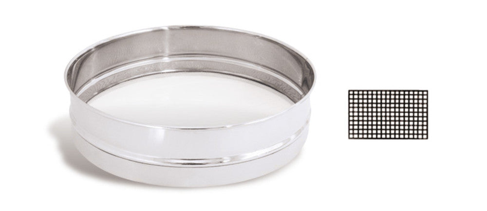 Image of Rotilabo®-flat sieves stainl. st. 18/10, very fine, Ø 390 mm, 1 unit(s) - Luminix Health