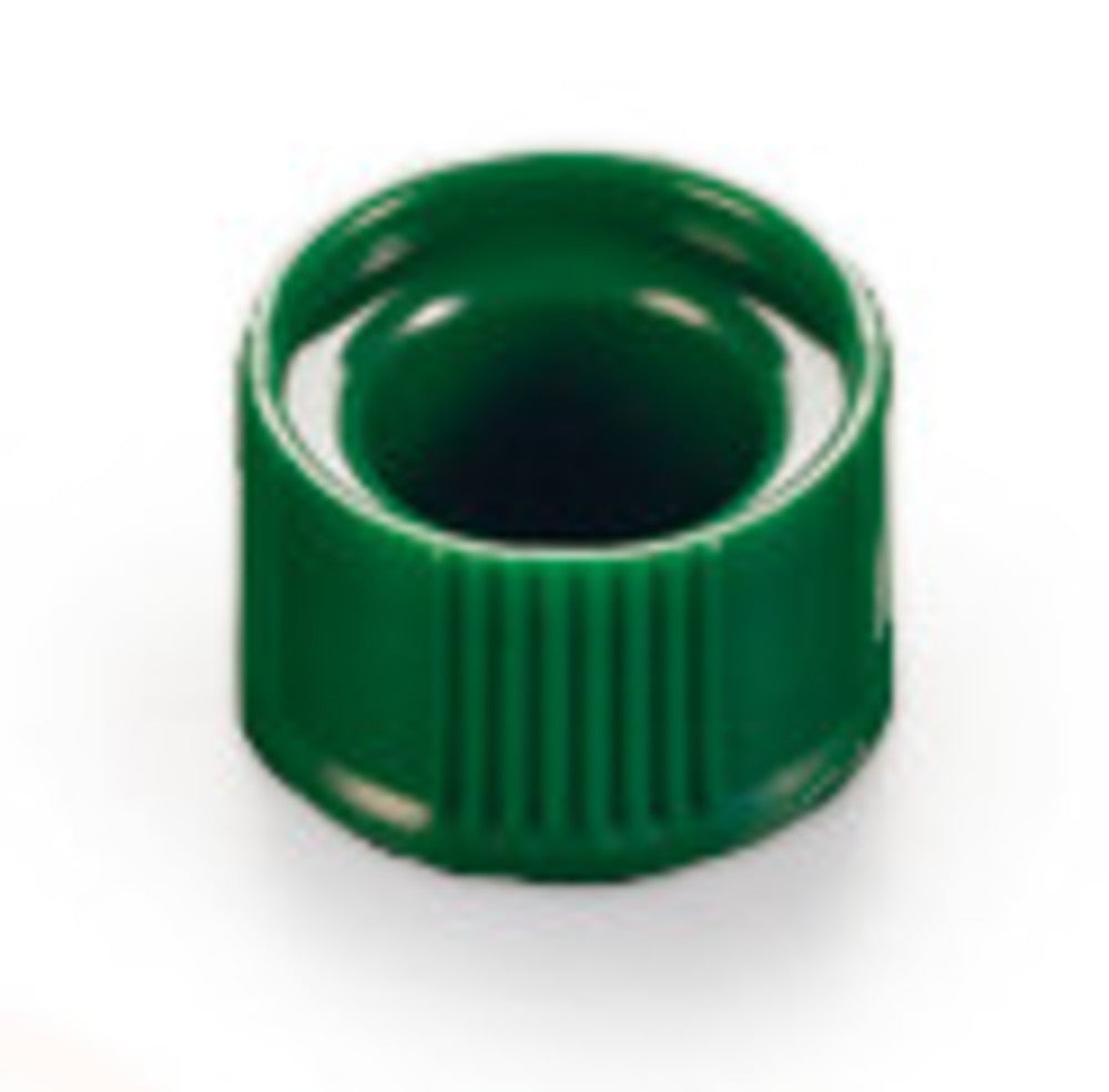 Cap for SnapTwist(TM)-reaction vials, HDPE, green, 1000 unit(s) - Luminix Health
