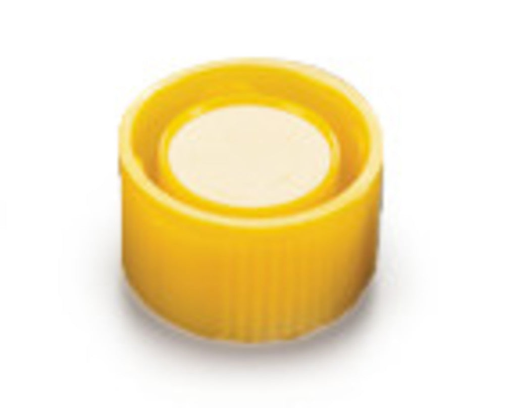 Image of Cap for SnapTwist(TM)-reaction vials, HDPE, yellow, 1000 unit(s) - Luminix Health