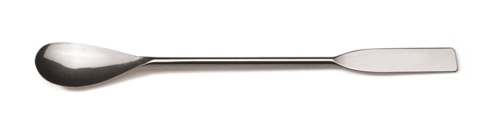 Image of Spoon spatula, one end with flat spoon,, one end with spatula, L 230 mm - Luminix Health