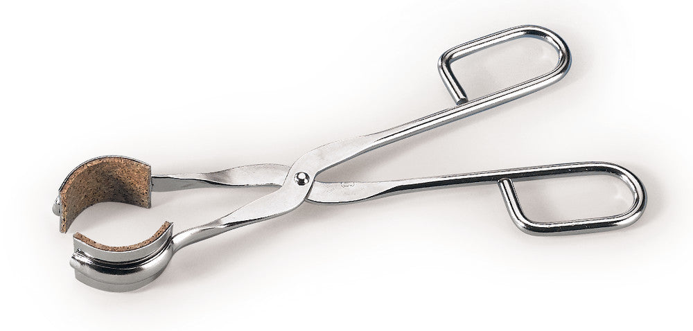 Image of Beaker tongs, stainless steel, 250 mm, Ø jaws 50 mm, 1 unit(s) - Luminix Health