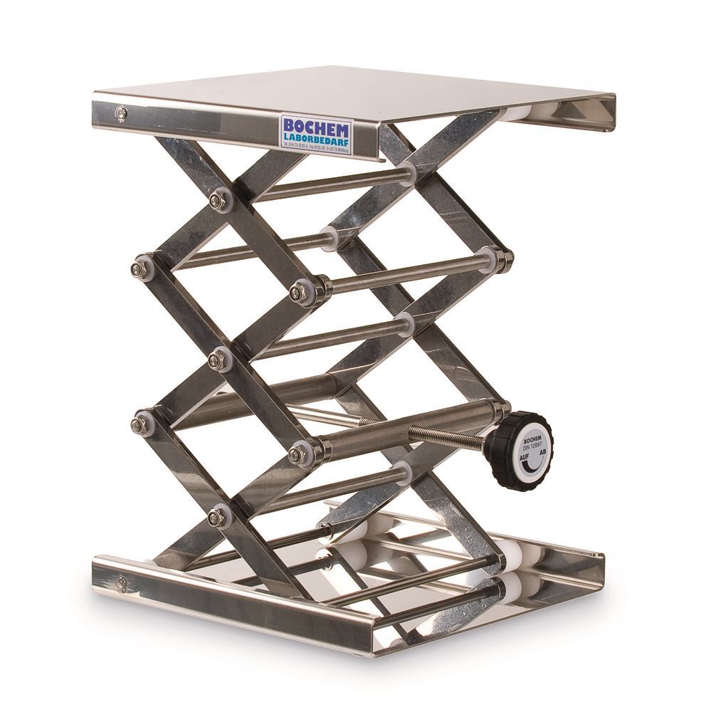 Image of MAXI lab jacks, 200 x 200 mm, made of stainless steel, 1 unit(s) - Luminix Health