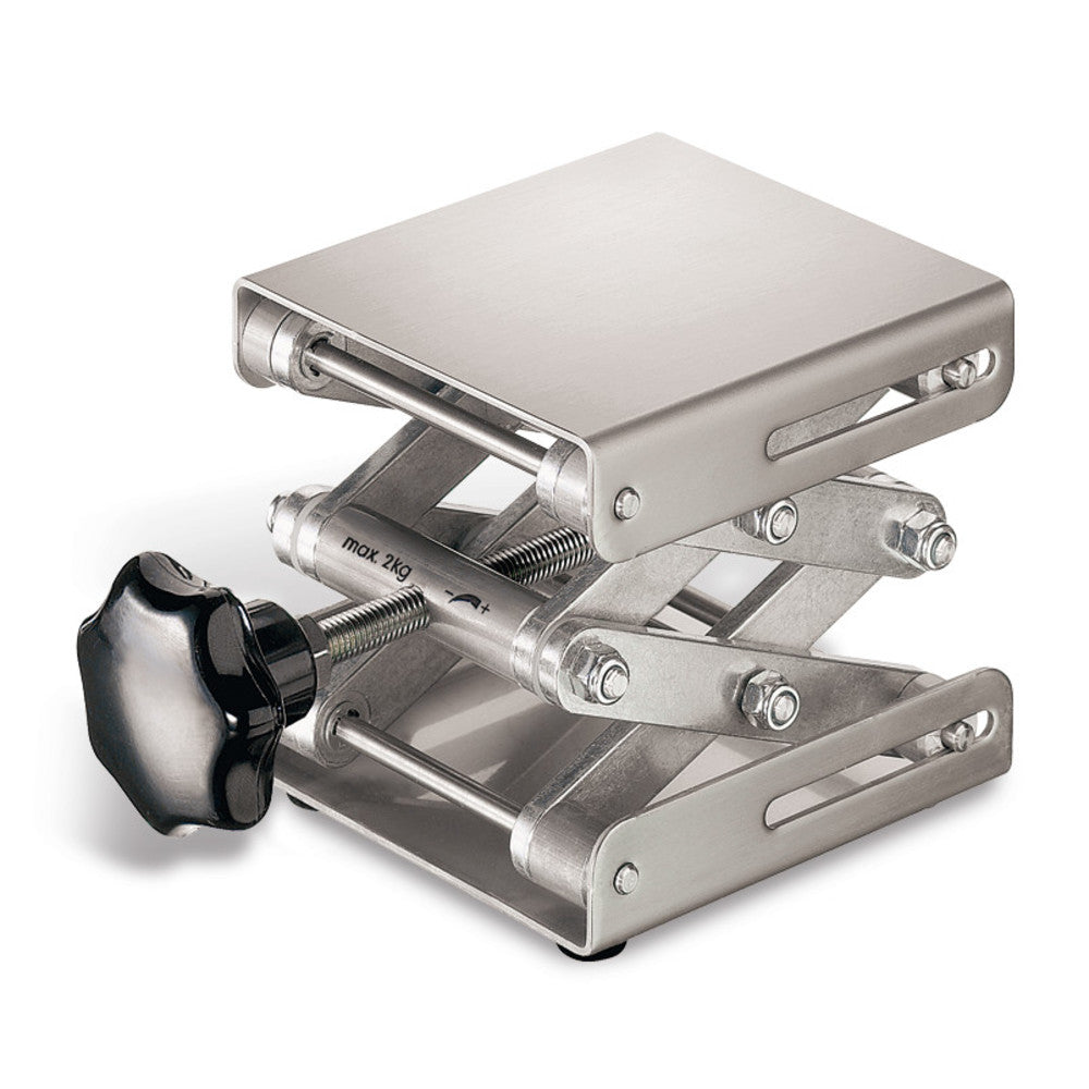 Image of Rotilabo®-jack Mini, 75 x 80 mm, stainless steel, adjustable 49-147 mm - Luminix Health