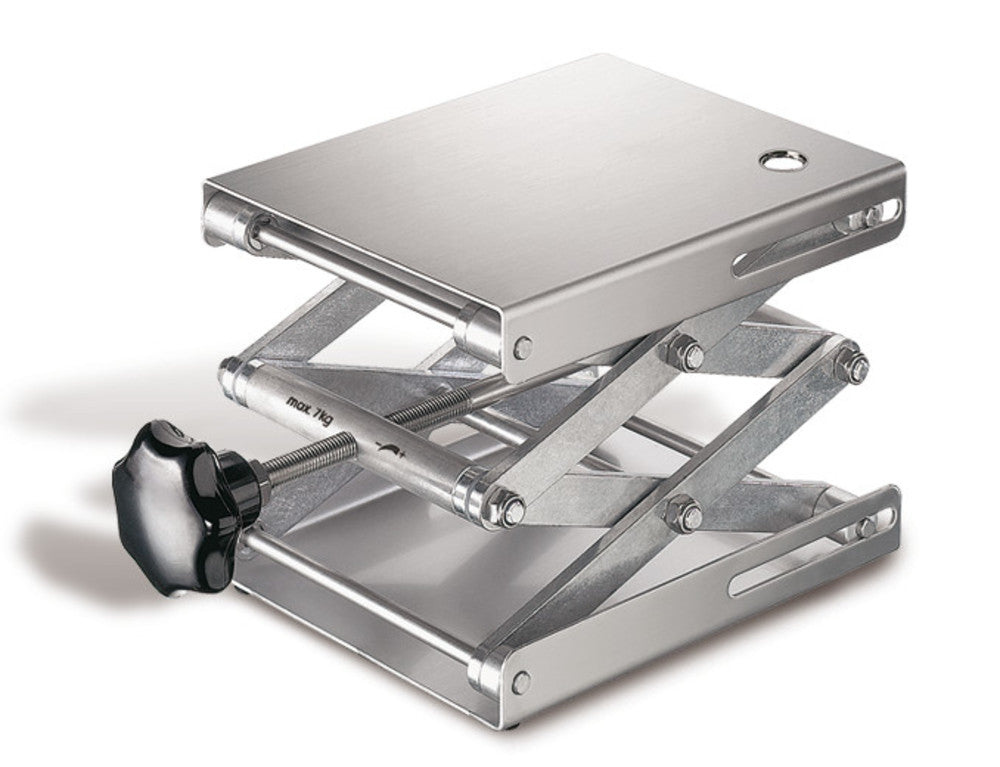 Rotilabo®-jack, 300 x 300 mm, stainless steel, adjustable 130-470 mm, 1 unit(s) - Luminix Health