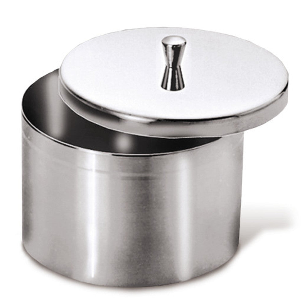 Image of Cotton and swab container, 350 ml, stainless steel, 1 unit(s) - Luminix Health
