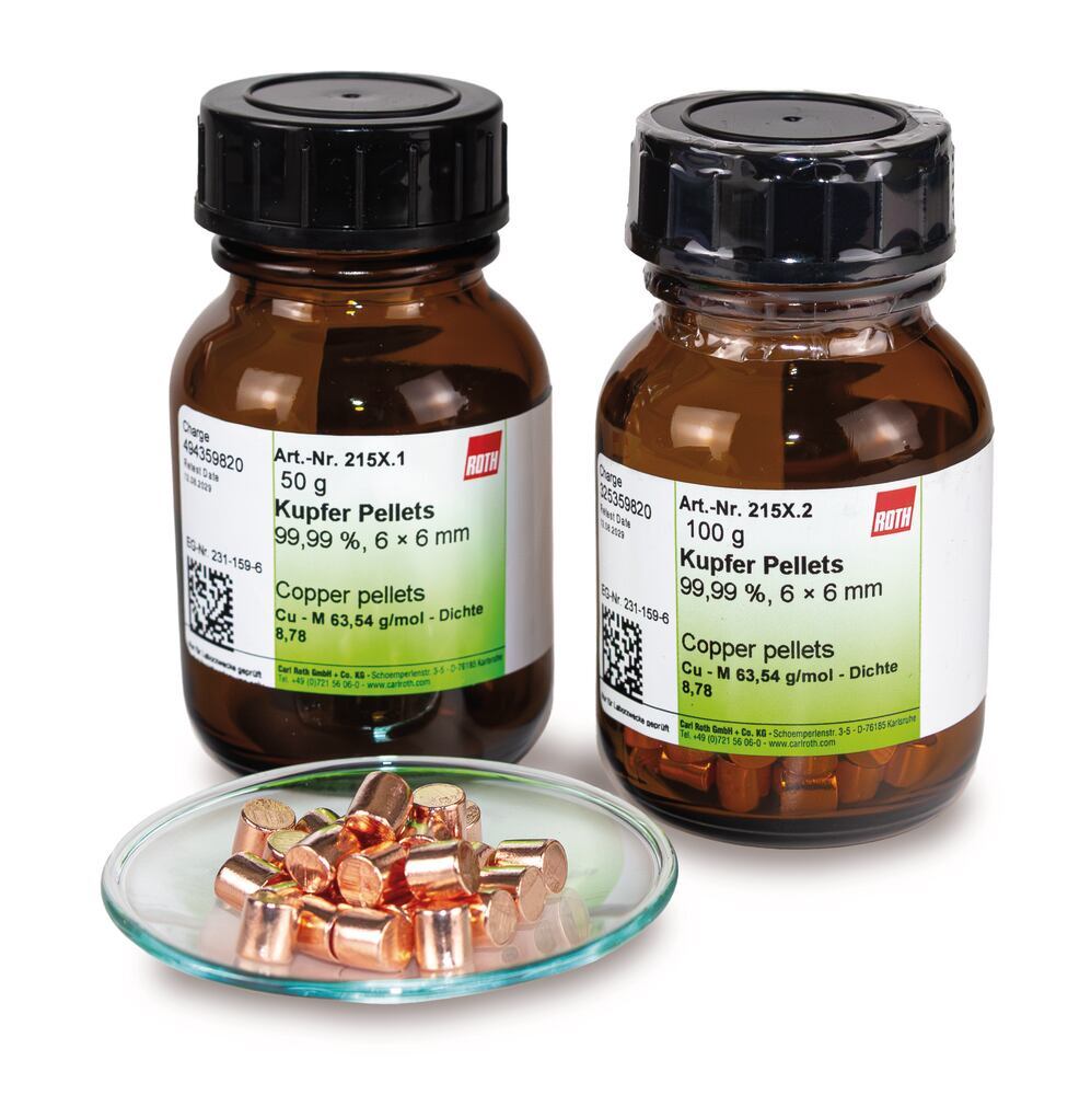 Copper pellets