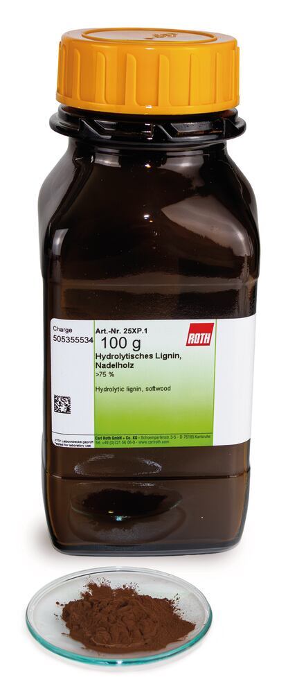 Hydrolytic lignin, softwood