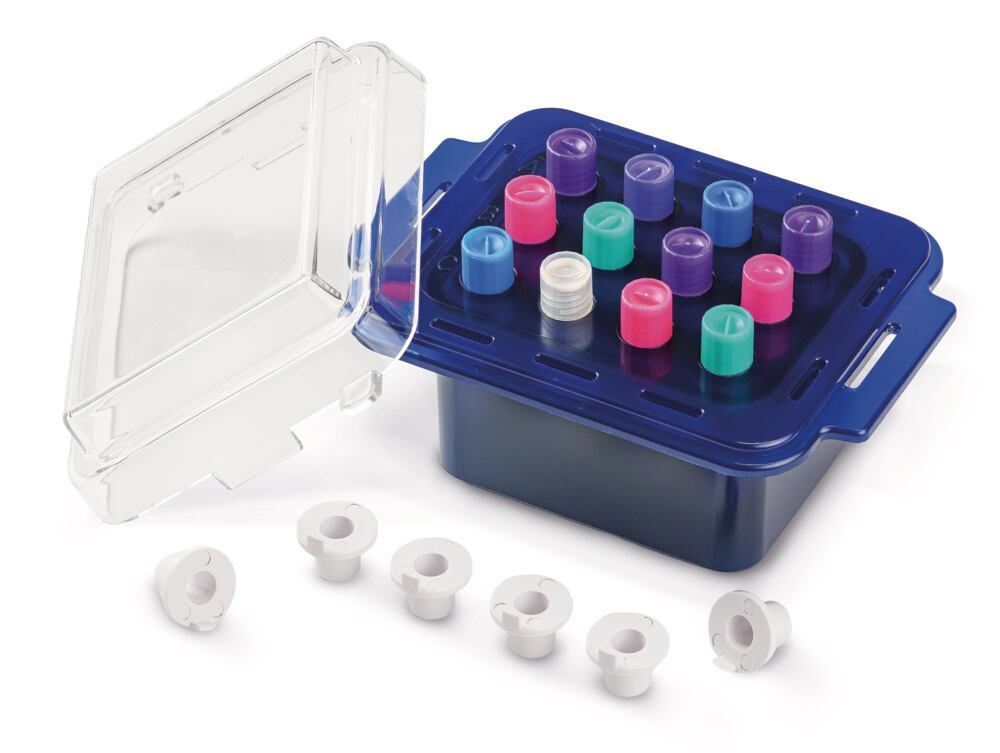 Cooling box for 12 reaction vials, 0,5-2 ml, art. 29LW.1
