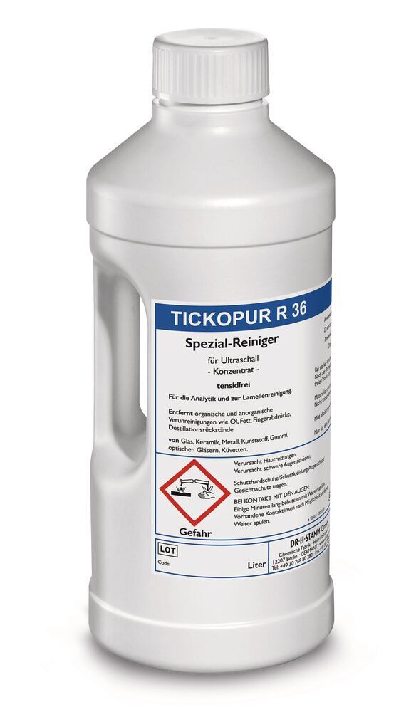 TICKOPUR R 36, ultrasonic cleaner 1 l, Bandelin, art. 2C2W.1