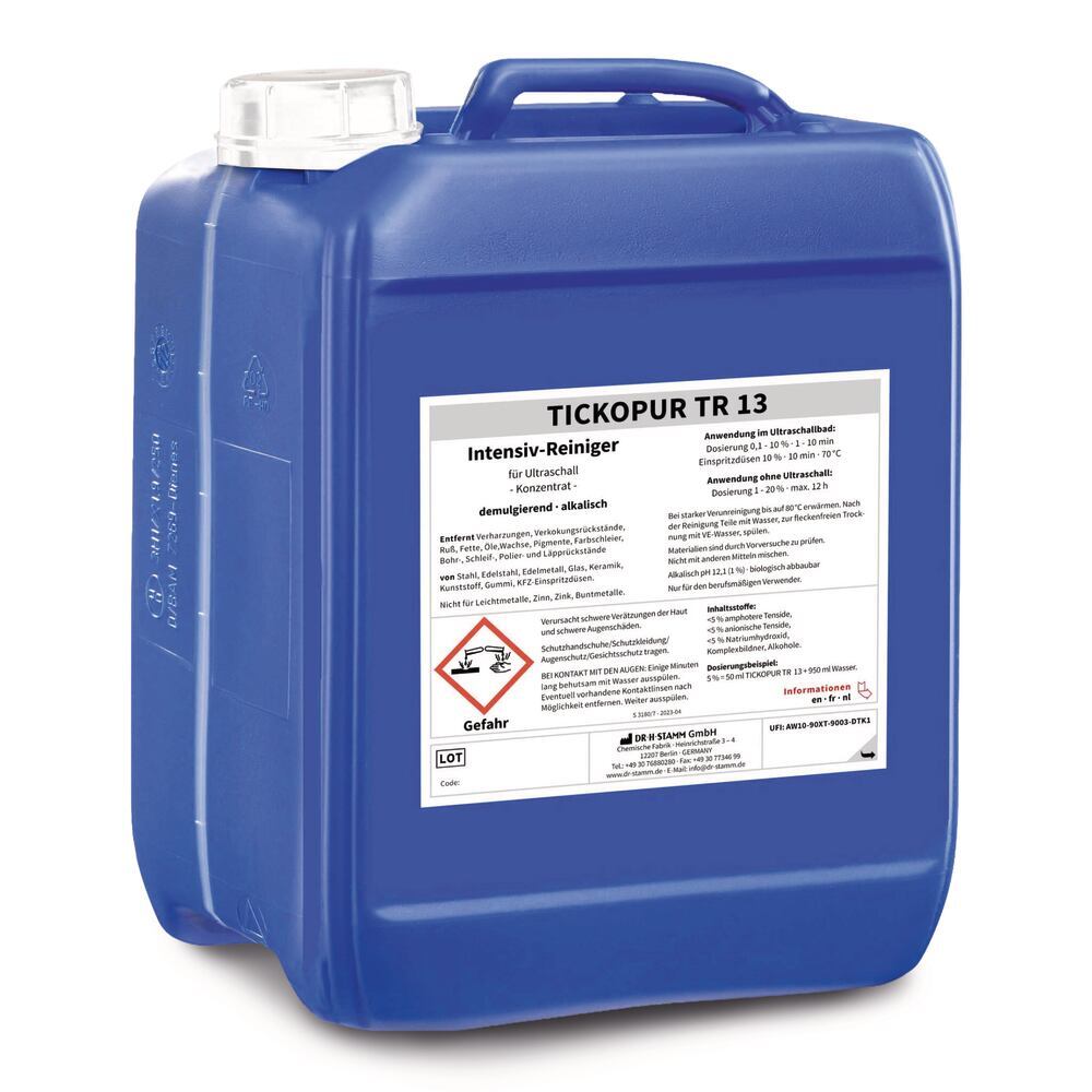 TICKOPUR TR 13, ultrasonic cleaner 1 l, Bandelin, art. 2C3U.1