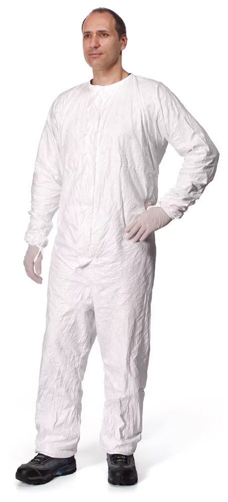 Tyvek IsoClean cleanroom suit IC183BWHDS, size S
