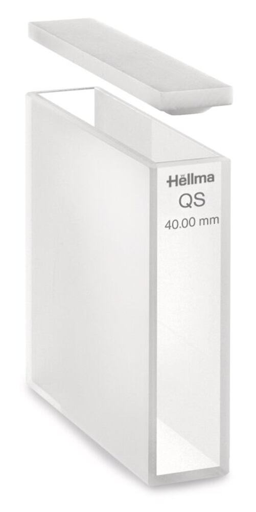 Macro cuvette type 100-QS, High Performance quartz glass, 40 mm path length, 14 ml, Hellma, art. 1004040