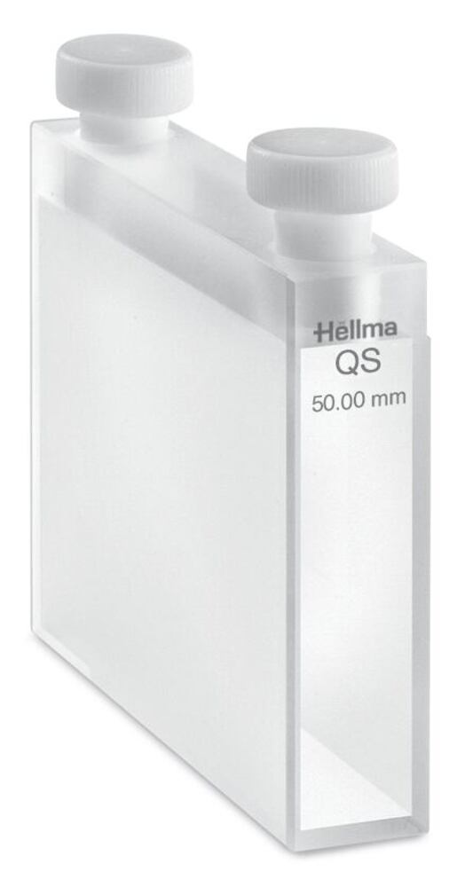 Macro cuvette type 110-QS, 50 mm path length, high-performance quartz glass 17.5 ml, Hellma, art. 1105040