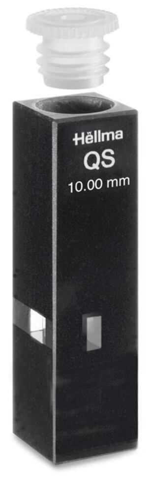 Ultra-micro cuvette 105.25-QS, path 10 × 2 mm, centre height 15 mm 100 µl, Hellma, art. 1052501540