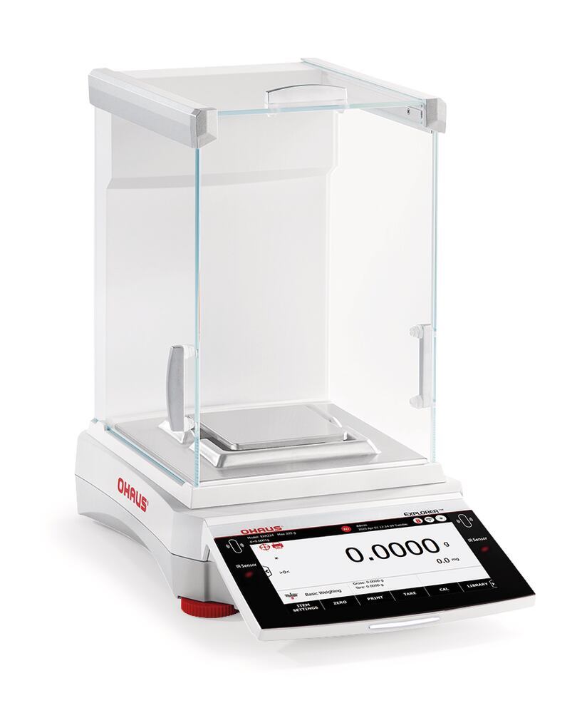Analytical balance EXR224 — 220 g — 0.0001 g, Ohaus, art. 31059126