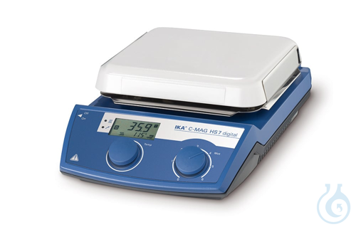 C-MAG HS 7 digital S002 , Magnetic stirrer with heating, ceramic plate with UK p