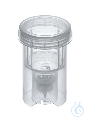 BMT-50-S, Tube with stirring element, stainless steel balls, 50 ml