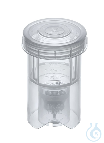 BMT-50-S-M-gamma, Tube with stirring element, sterile, stainless steel balls, 50