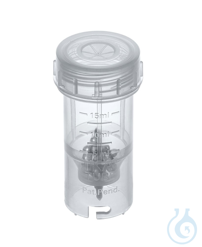 BMT-20-S, Tube with stirring element, stainless steel balls, 20 ml