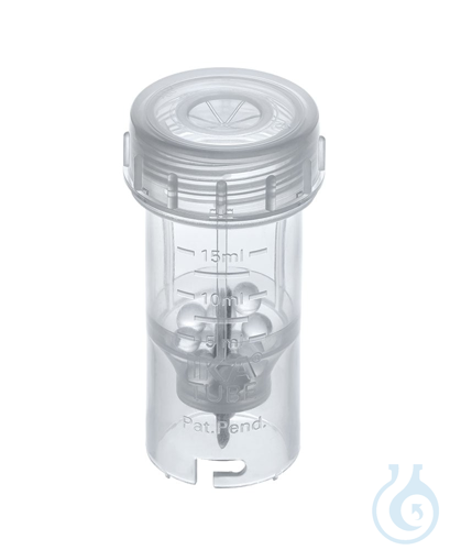 BMT-20-G, Tube with stirring element, glass balls, 20 ml