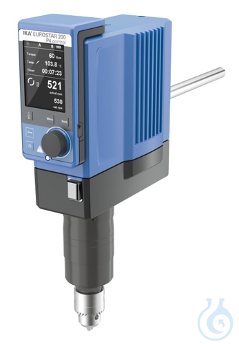EUROSTAR 200 P4 control S002 , Electronic overhead stirrer with UK plug
