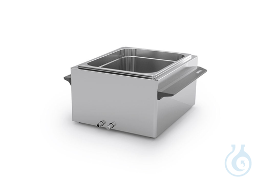 IB 9 pro, Bath vessel, size S, stn. steel, 9 l