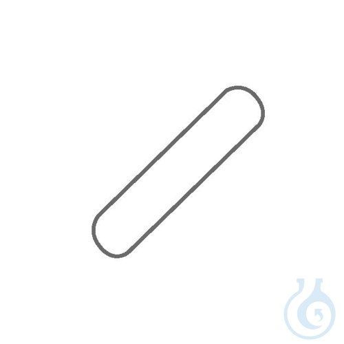 IKAFLON 40 glass round, Magnetic stirring bar, round, glass, 40 x 8 mm