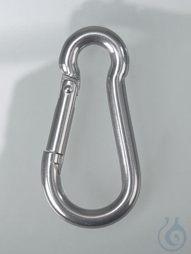 Snap hook 316L, 50x5 mm, opening 8mm, DIN5299C