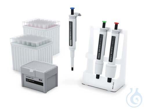 IKA PETTE MacroKit, Pipette, single channel, variable package with tips