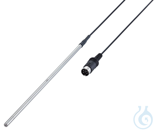 PT 1000.61, Temp. sensor, stn. steel, Ø6 mm, 253 mm