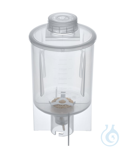 DIS-300-S-M.50, Tube with dissolver blade, stainless steel, 300 ml