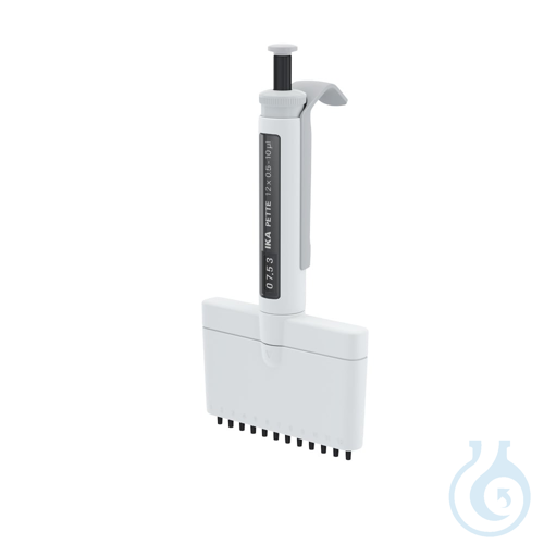 IKA PETTE multi 12 x 0.5 - 10 µl, Pipette, 12-channel, variable volume