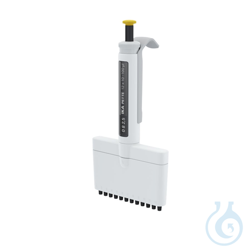 IKA PETTE multi 12 x 10 - 100 µl, Pipette, 12-channel, variable volume