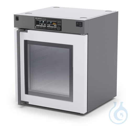 IKA Oven 125 control - dry glass S003, Drying oven with glass door with Swiss pl