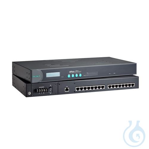 ETH SER 16 S002 , Ethernet-serial converter 16 ports with UK plug